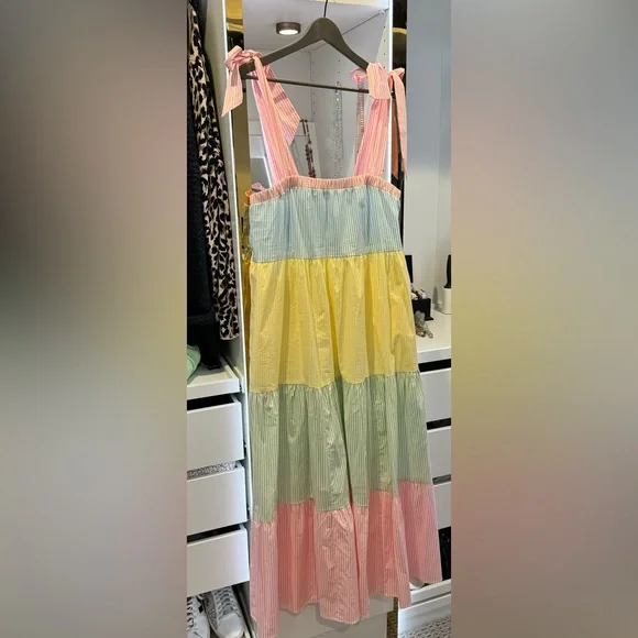 Show me your MuMu Sabrina Maxi Dress Size Large - Picture 2 of 3